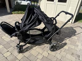 ABC Design Geschwisterwagen Zoom 2 - Coal 