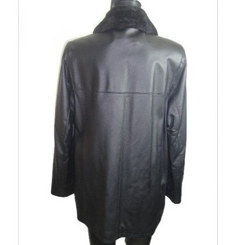 C&A Giacche: Lederjacke von CANDA, schwarz, Gr. 40 – Usato da Stehrenberg venduto da AB-C 1