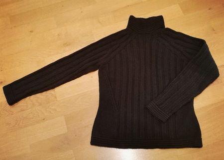 edler Schurwolle-Pullover Gr. 38/40