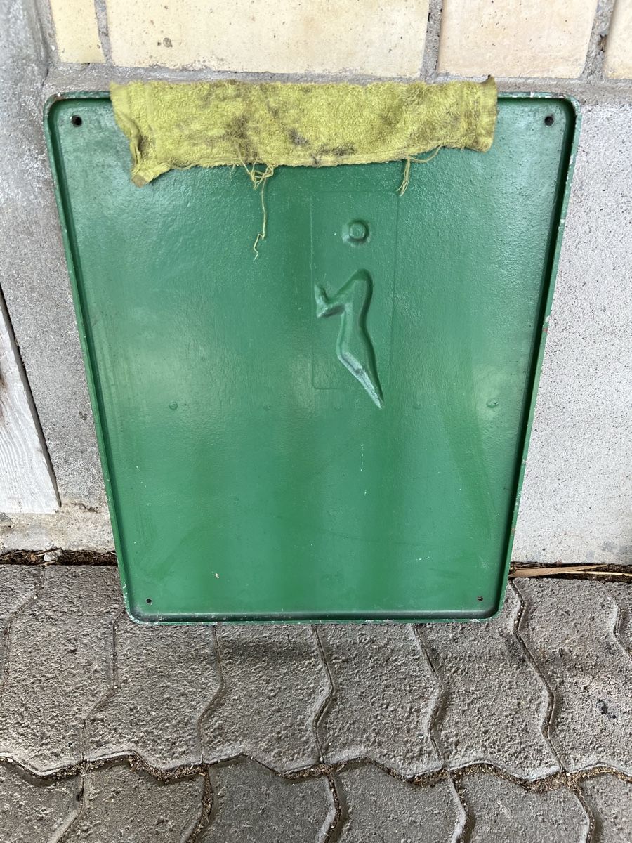 Insegne: Schützengarten Bier Brauerei Gussschild – Usato da Theilingen venduto da ovi123 2