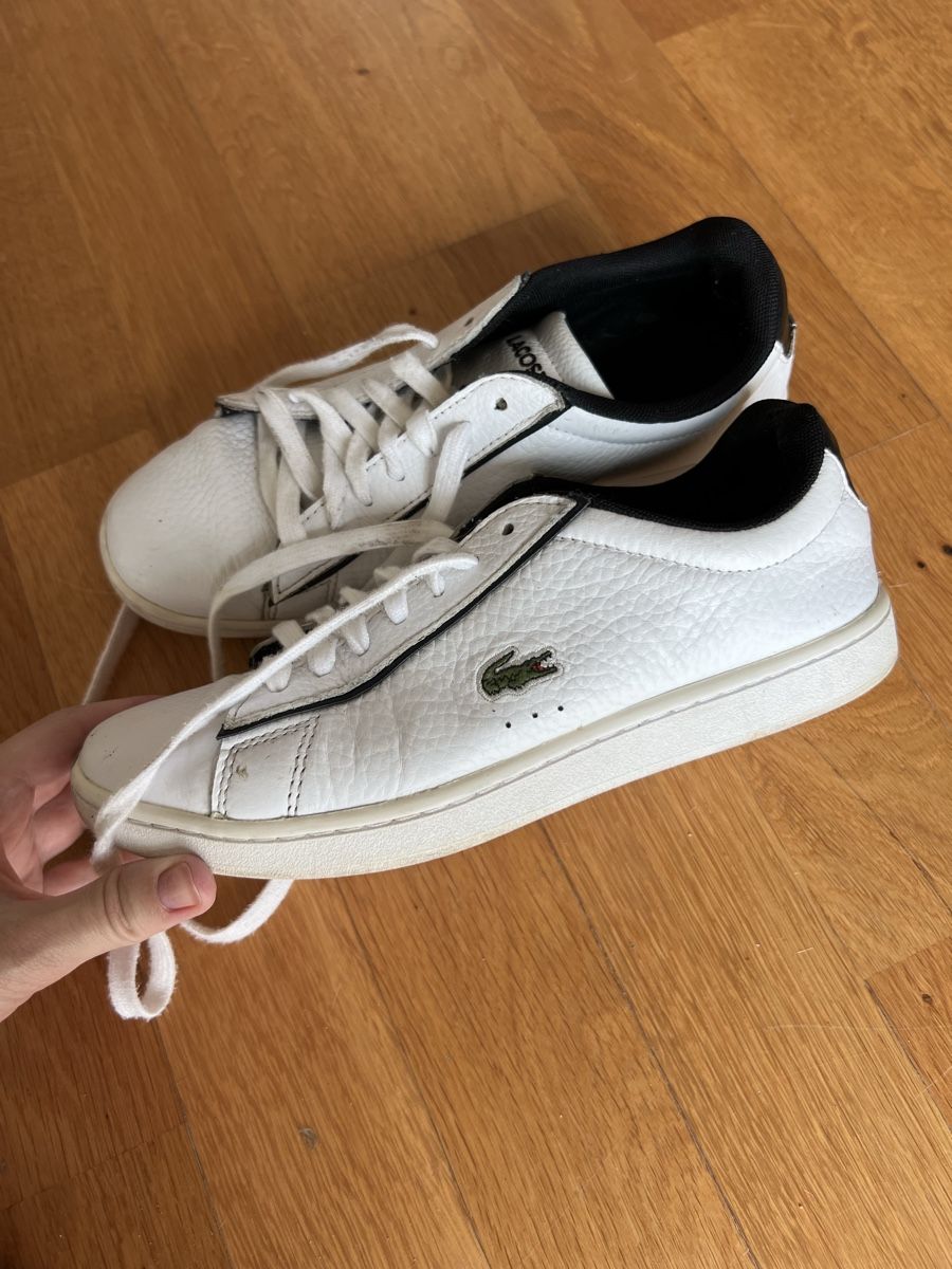 Lacoste Scarpe da donna: Lacoste Leather Sneakers - White - Size 37 – Usato da Goldau venduto da Kseniya123