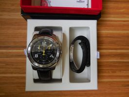 TISSOT PRS 330, chrono, schwarz, quarz