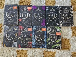 Very Bad Serie von J.L. Wonda, die ersten 9  Bücher