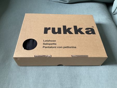 Salopette da lavoro Rukka nera, taglia XL - Come nuova!