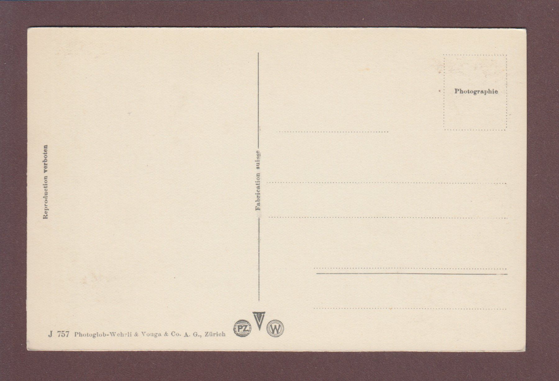 Cartoline postali: ZÜRICH - Rotes Schloss - Boote - Alpenquai – Usato da Pully venduto da nicecards 1