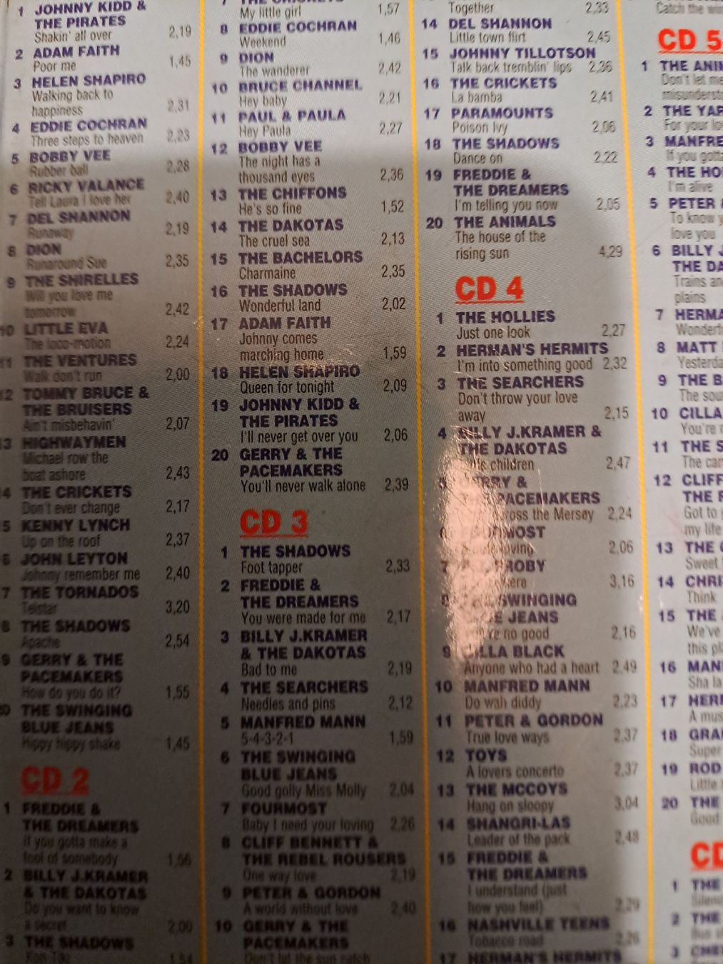 CD: 8 CD-Box "WOW That Was The 60's" 160 original classics DISKY – Usato da Uetendorf venduto da Essiggurken 3