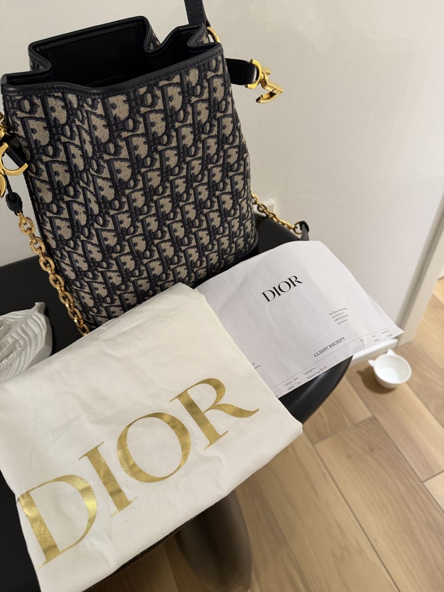 Taschen für Damen: Dior Shoulder Bag Oblique Jacquard – Gebraucht aus Cureglia von lucianboboc 6