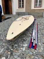 Laser Jolle, 4.25 x 1.37 m, mit Wagen, ohne Segel