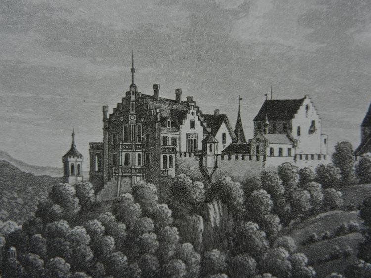 Gravures: Schloss Laufen Rheinfall – D'occasion à Risch par Rischli15 8