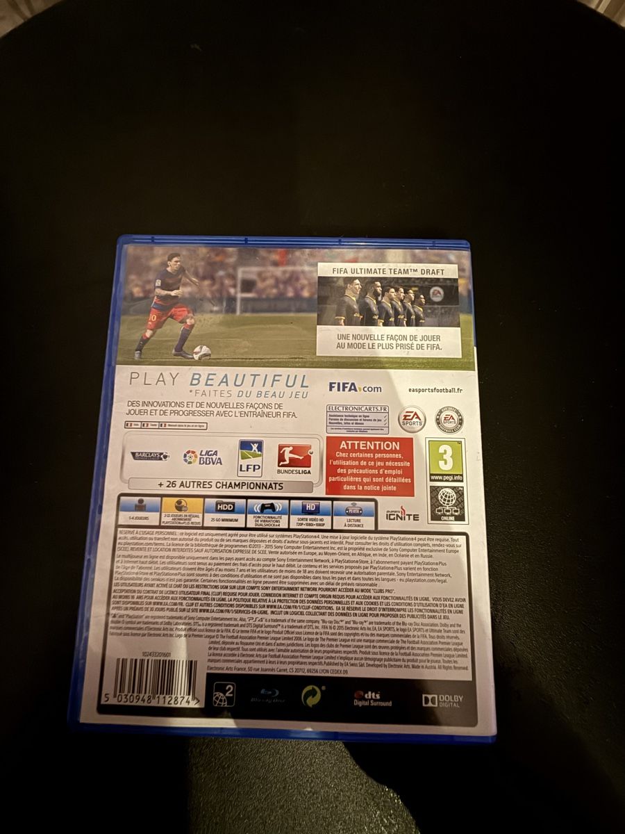 Giochi: FIFA 16 – Usato da Prilly venduto da ale_8prt 1