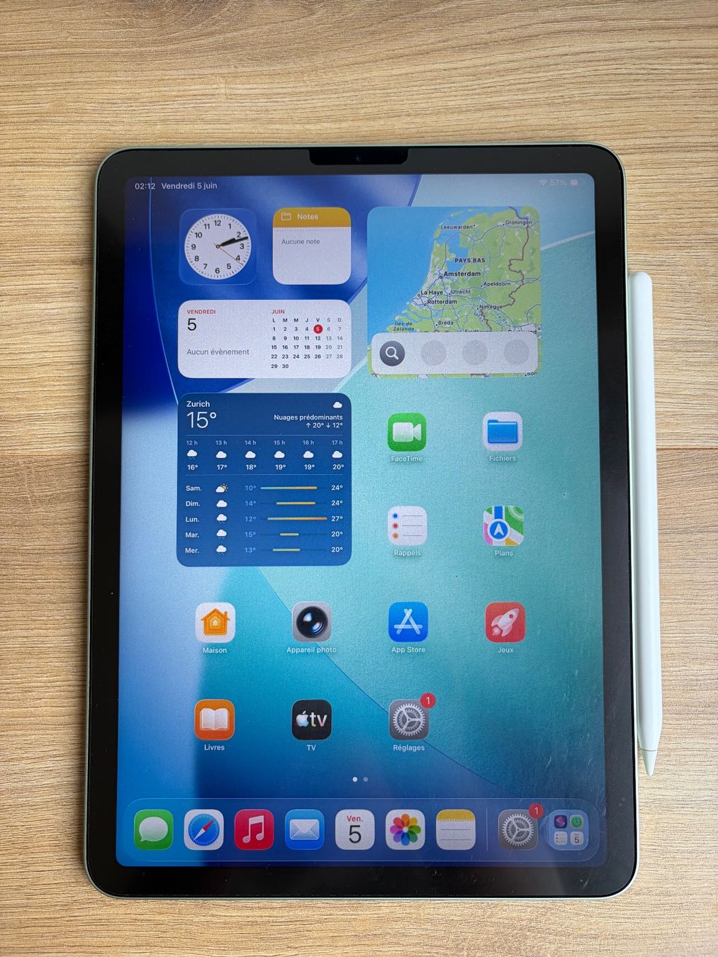 Apple Tablet PC: iPad Air 4th genération 256G green – Usato da Marin-Epagnier venduto da Nunop 1
