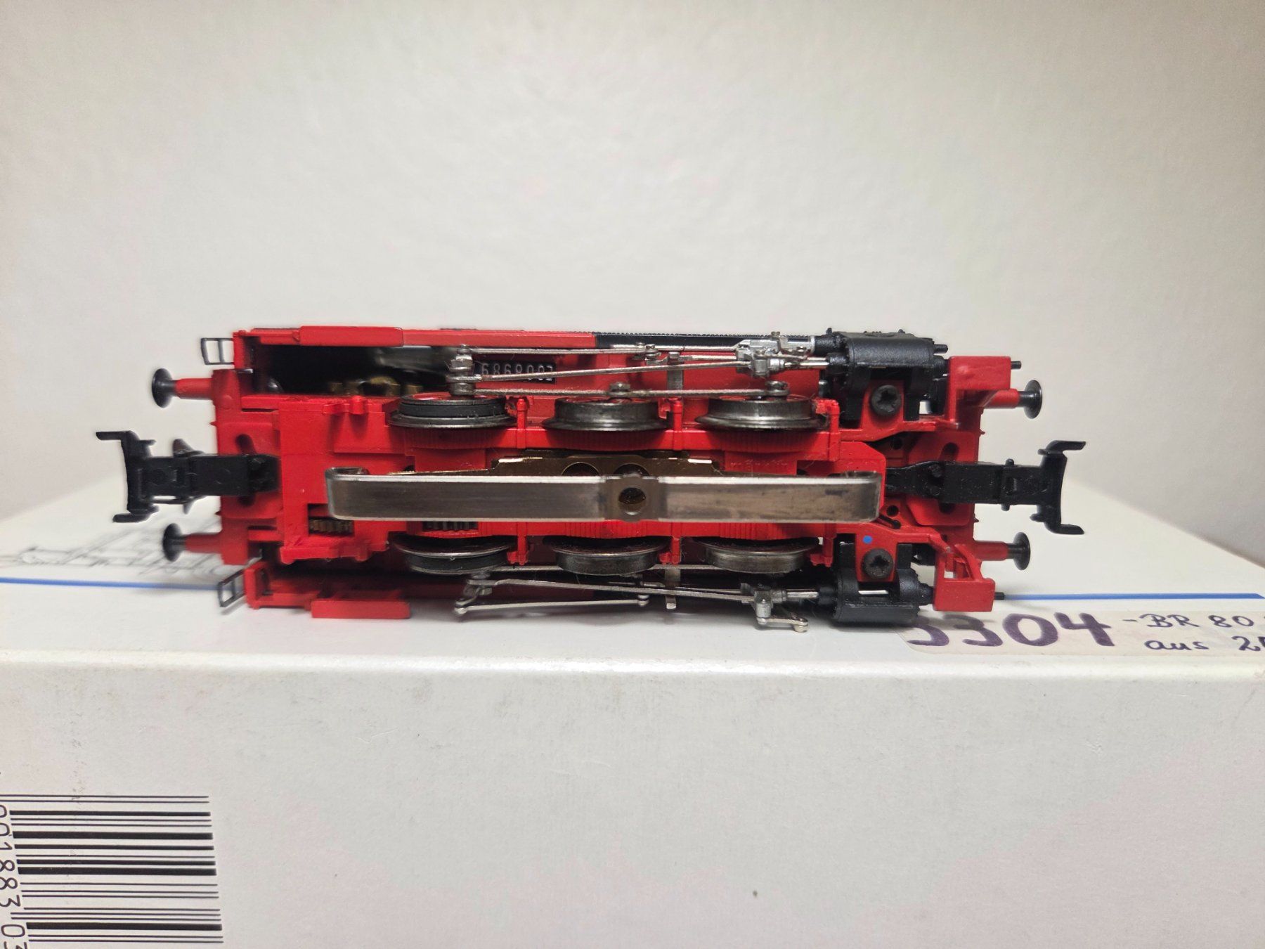 Märklin Modellini di ferrovie: Märklin 3304 Dampflok BR 80 DRG H0 – Usato da St-Aubin-Sauges venduto da Lo_Go 5