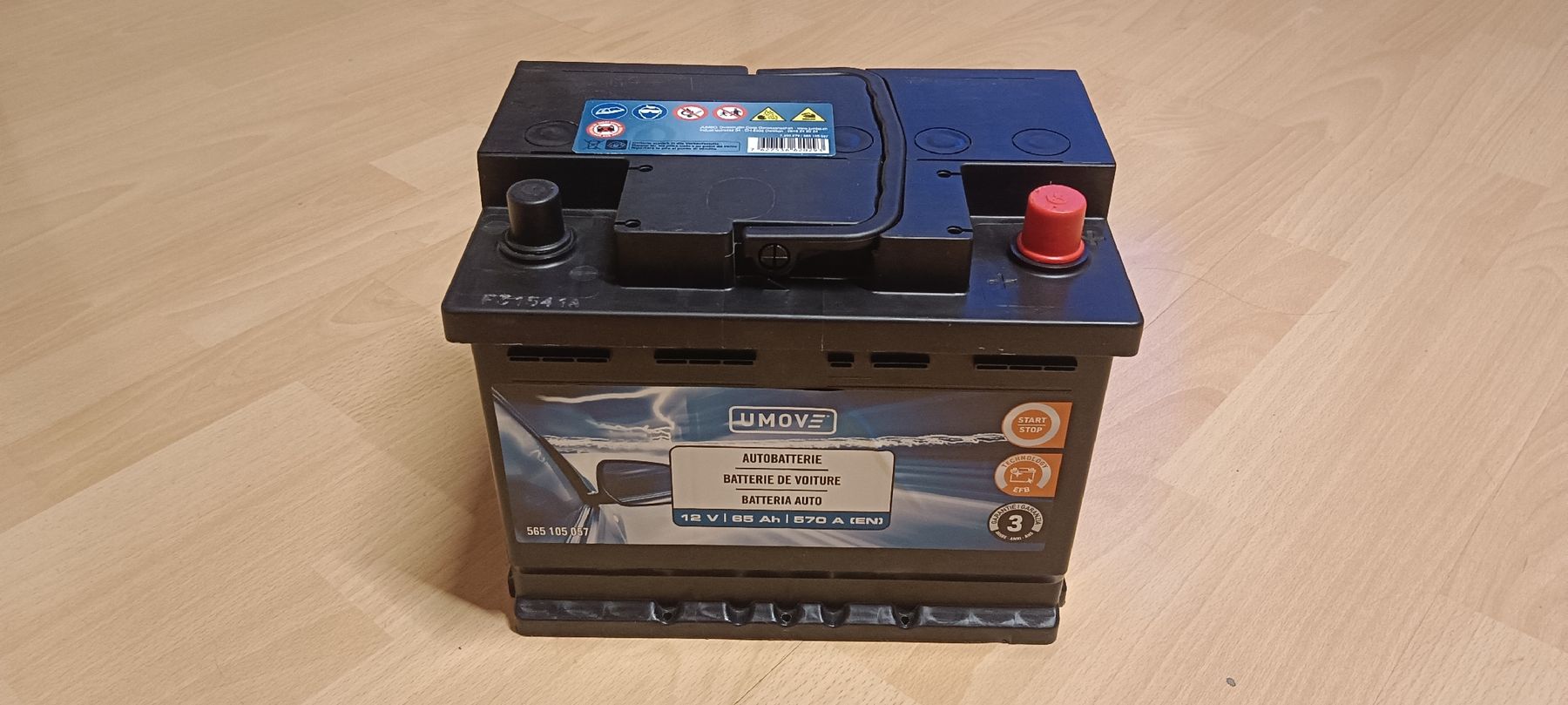 Batterien: Autobatterie – Neu und originalverpackt aus Diepoldsau von cha_gcj2