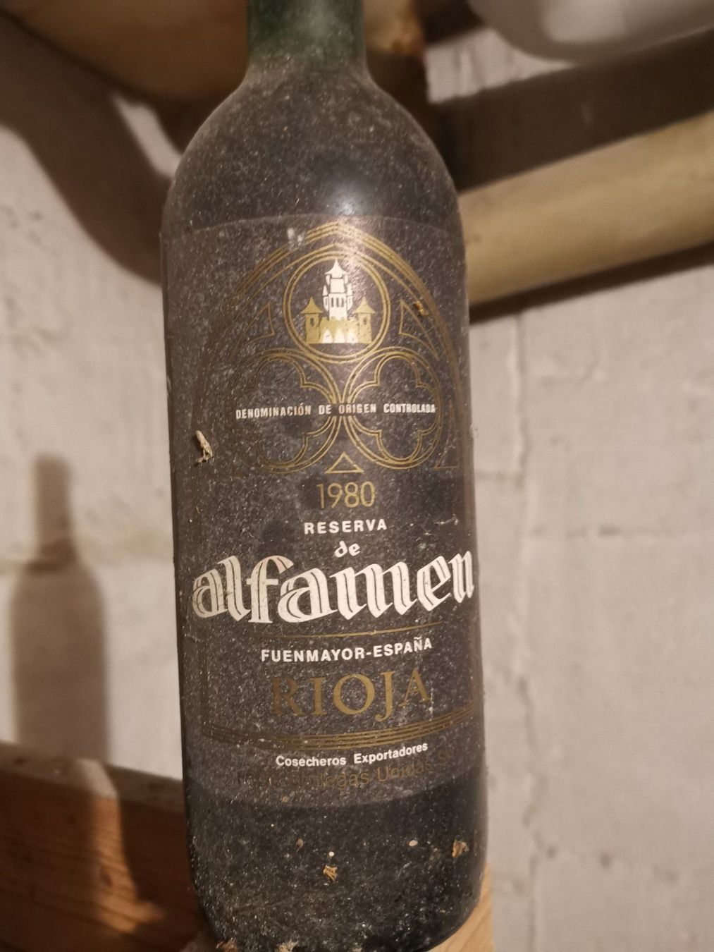 Rioja Wein: Rioja Alfamen RESERVA 1980 – Neu (gemäss Beschreibung) aus Winterthur von Benz420 1