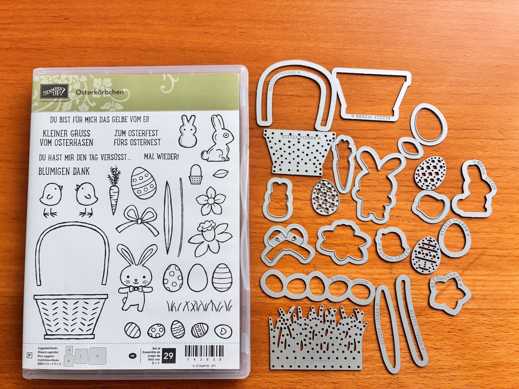 Stampin' up! Timbri: Stampin' Up! Stempel und Stanzen "Osterkörbchen" – Usato da Glattfelden venduto da Qwerasdf