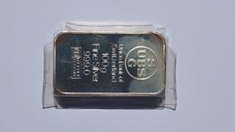 UBS Silber Barren