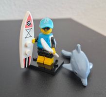 Lego Minifiguren Serie 21 - Nr. 1 - Paddel Surfer col21-1