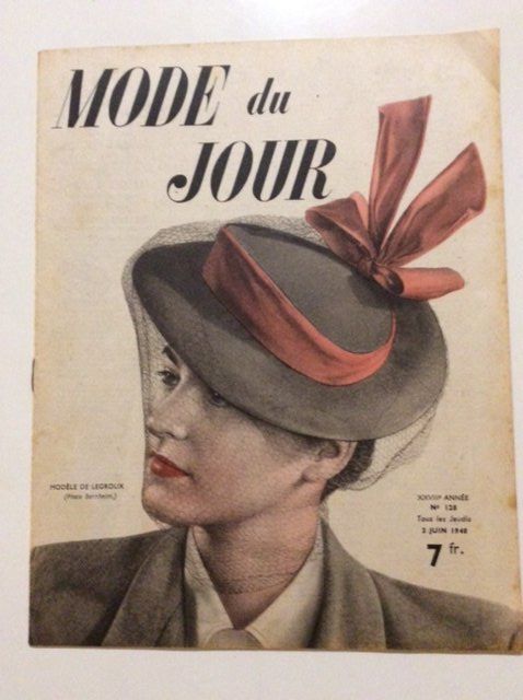 Zeitschriften & Magazine: Journal sur la Mode 1948 – Gebraucht aus Genève von edelweiss1900 2