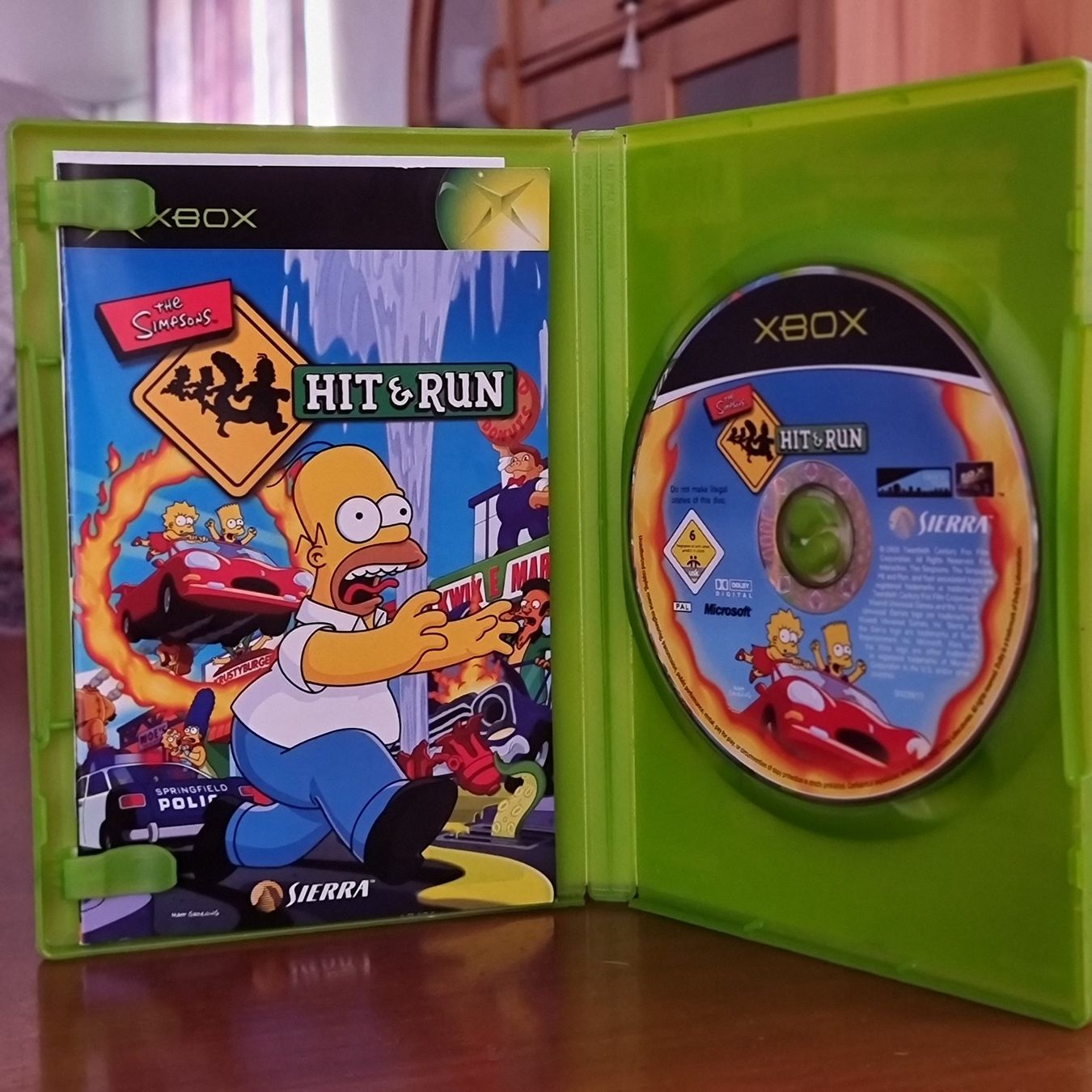Spiele: XBOX The Simpsons Hit and Run – Gebraucht aus Beinwil am See von  2