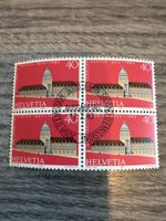 Briefmarke Helvetia, Zürich 1833-1983, Viererblock, Top!