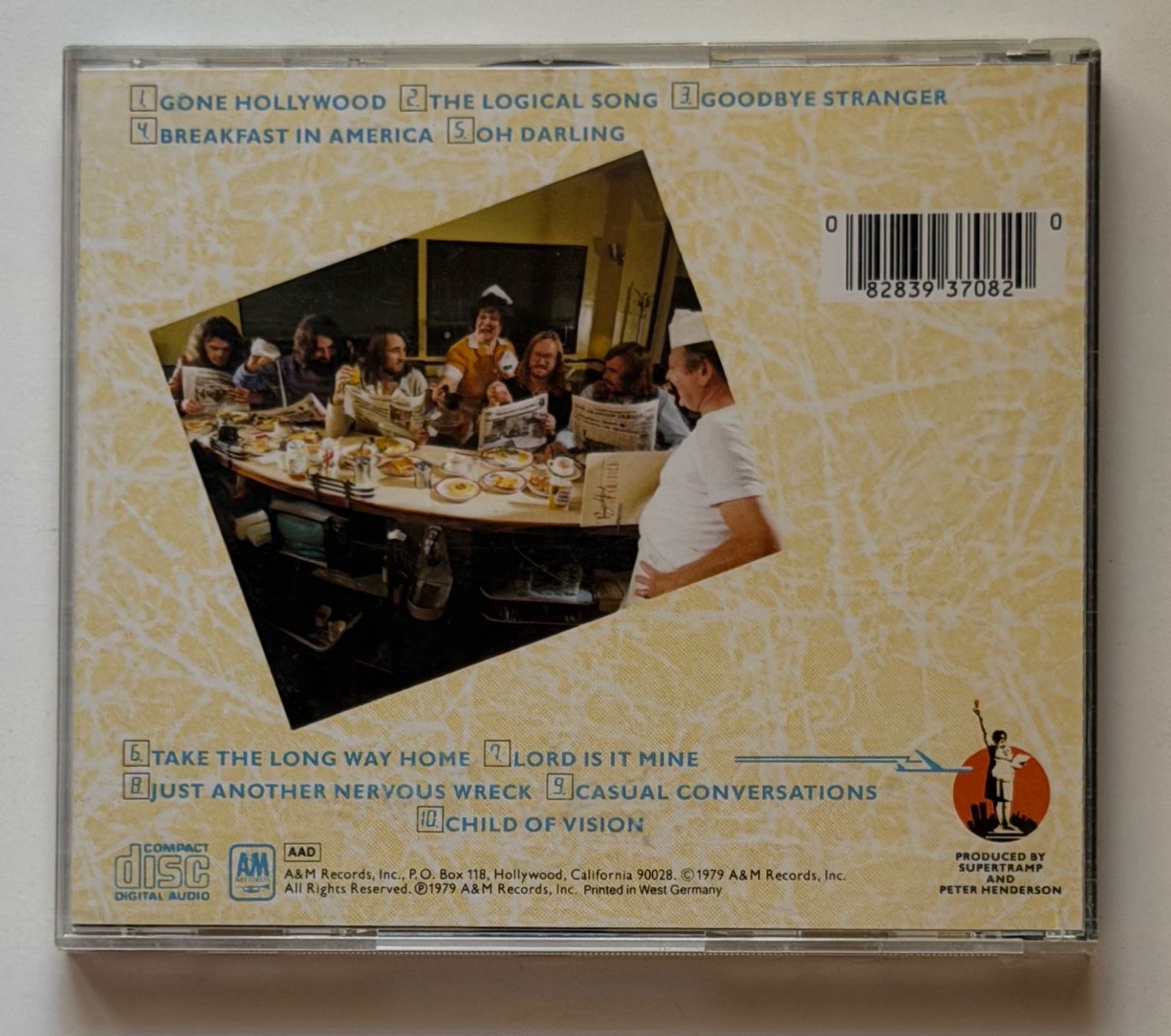 CD: Supertramp / Breakfast In America – Usato da Näfels venduto da rottabi 1