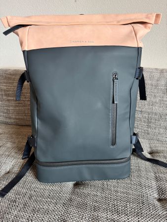 Rucksack Kapten & Son Helsinki Navy Blush