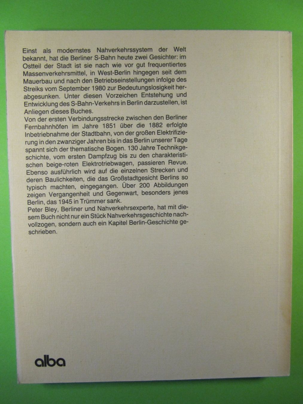 Libri: Berliner  S  Bahn – Usato da Basel venduto da Ruben2210 1