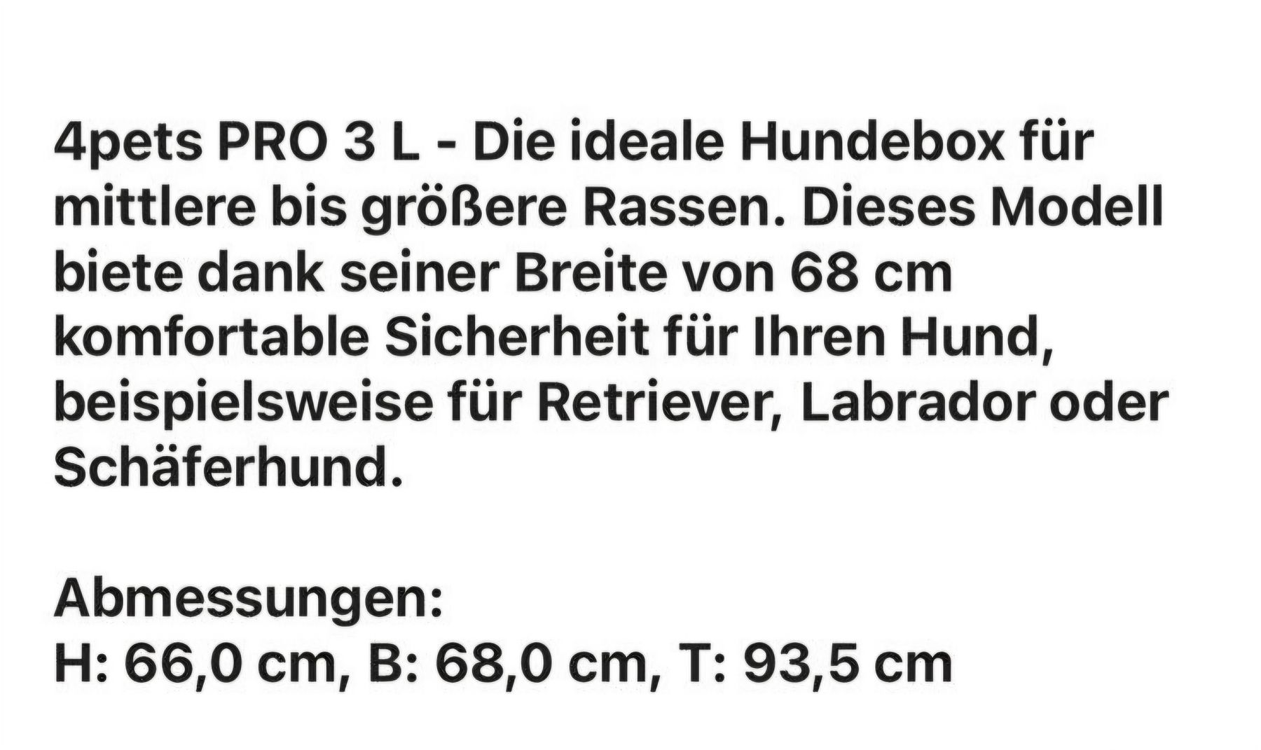 Gabbie, trasporto & Sicurezza: Hundebox – Usato da Effretikon venduto da T.Wenzel 3