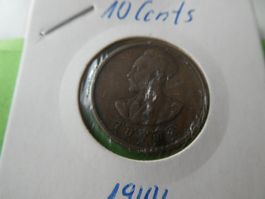 Aethiopien 1944, 10 Cents Haile Selassie