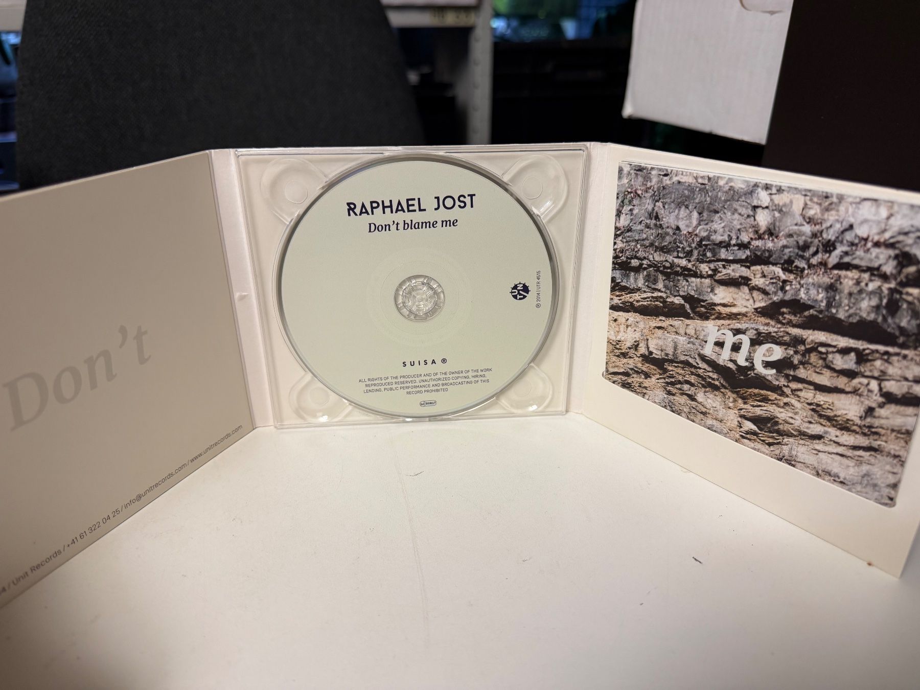 CD: Raphael Jost - Don't Blame Me - HG41BS – Usato da Küsnacht ZH venduto da JazzRecords 3