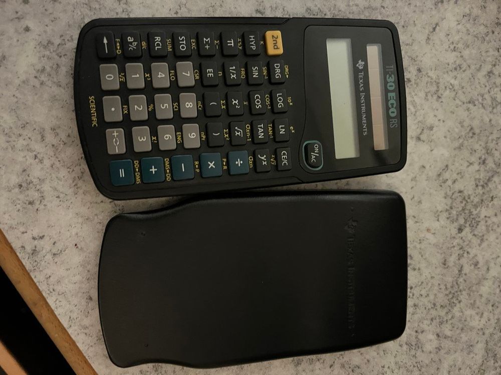 Étui De Protection Pour Calculatrice Texas Instruments TI-30 ECO RS - Coque De Transport