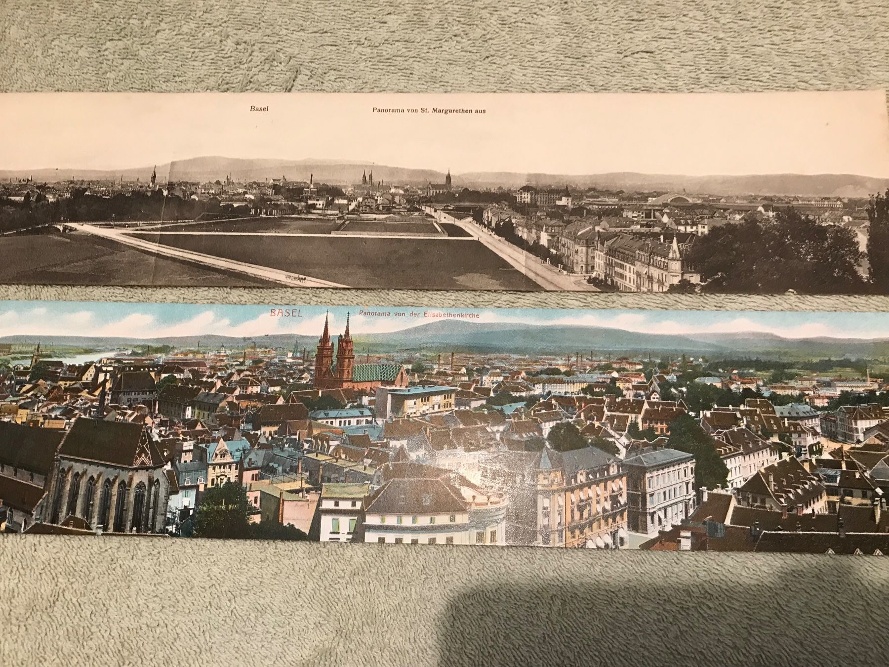 Cartoline postali: Übergrosse Ansichtskarten ,Basel, Original aus der Zeit – Usato da Füllinsdorf venduto da unda2 4