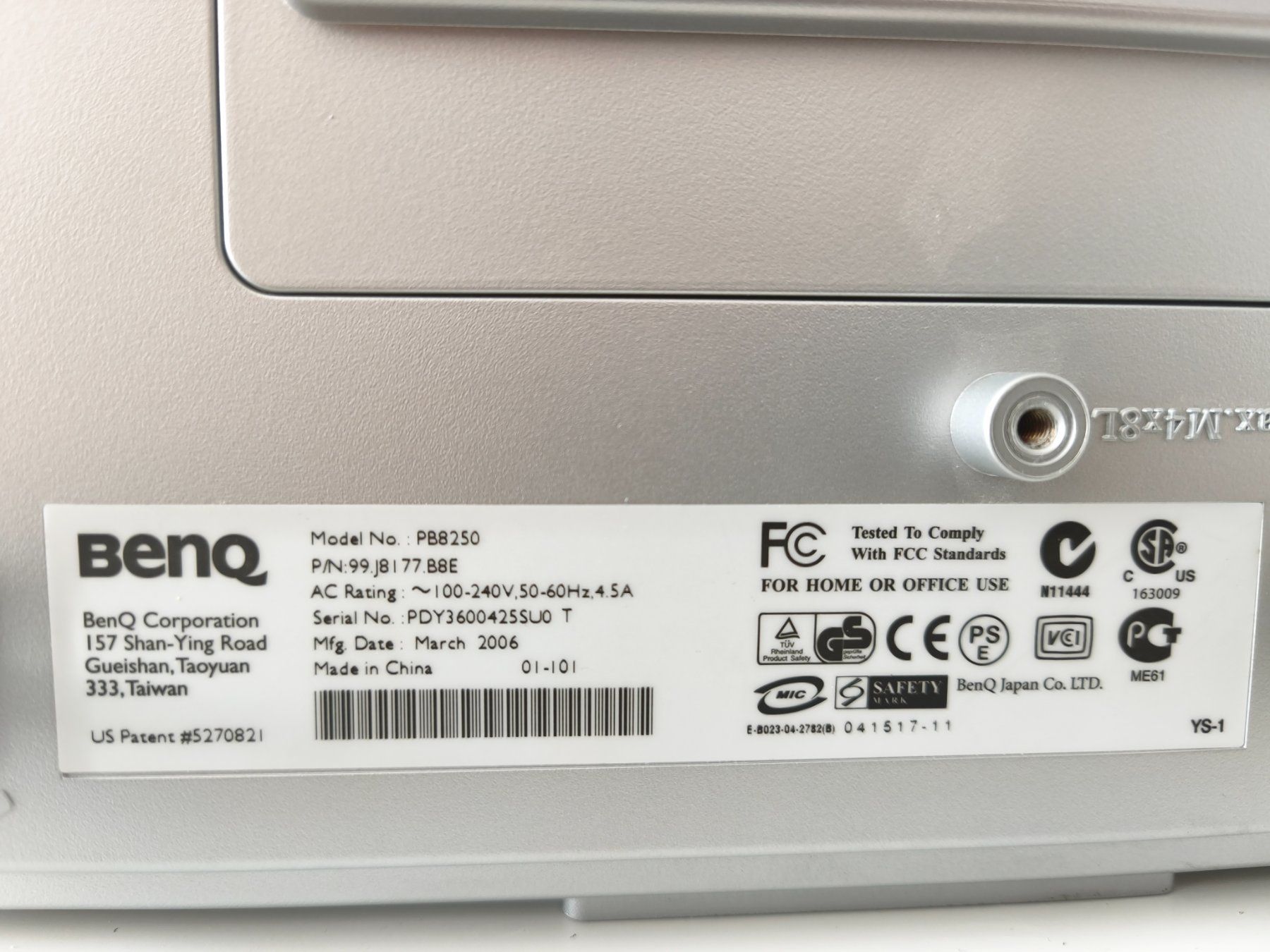 BenQ Videoprojektoren: Benq Projektor PB8250 – Gebraucht aus Staad SG von miko140 3