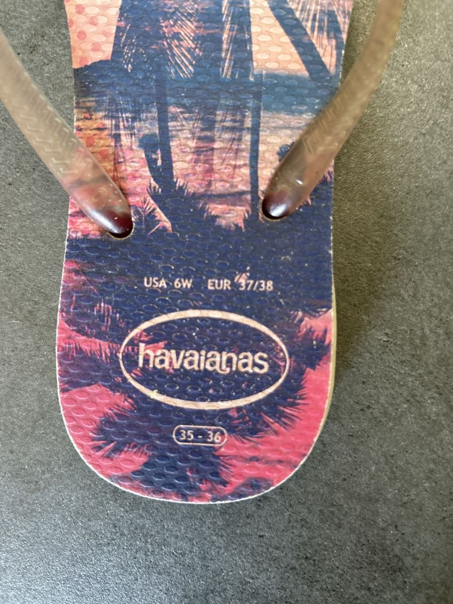 Havaianas Scarpe da donna: Tongs Havaianas 37/38 – Usato da Yens venduto da Chriis 1