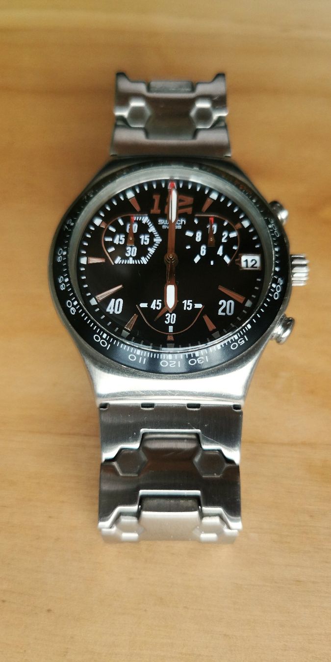 Swatch Montres: Swatch Irony Chrono YCS470G – Neuf (Voir description) à Oetwil an der Limmat par Coral_Azul_1