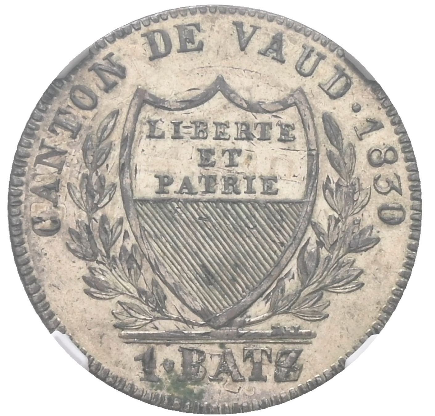 Tutti le monete: Batzen 1830 Vaud, NGC - MS 64, Stempelglanz – Usato da Niederlenz venduto da Angi_e