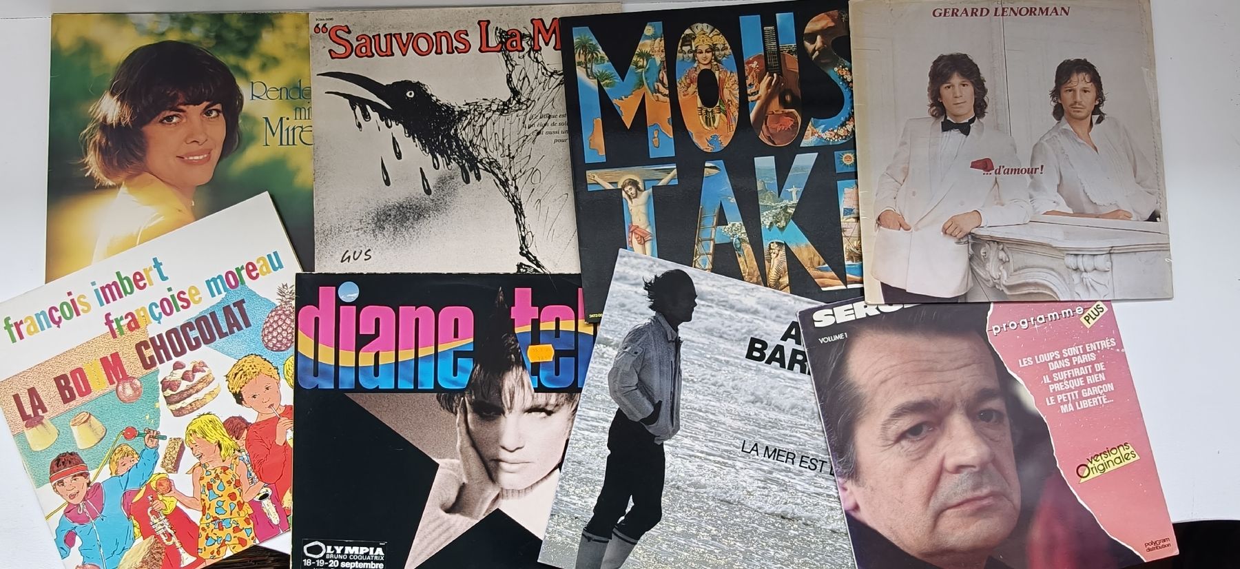 Schallplatten: Französische Chansons Schallplatten Sammlung – Gebraucht aus Lachen SZ von ratata 7