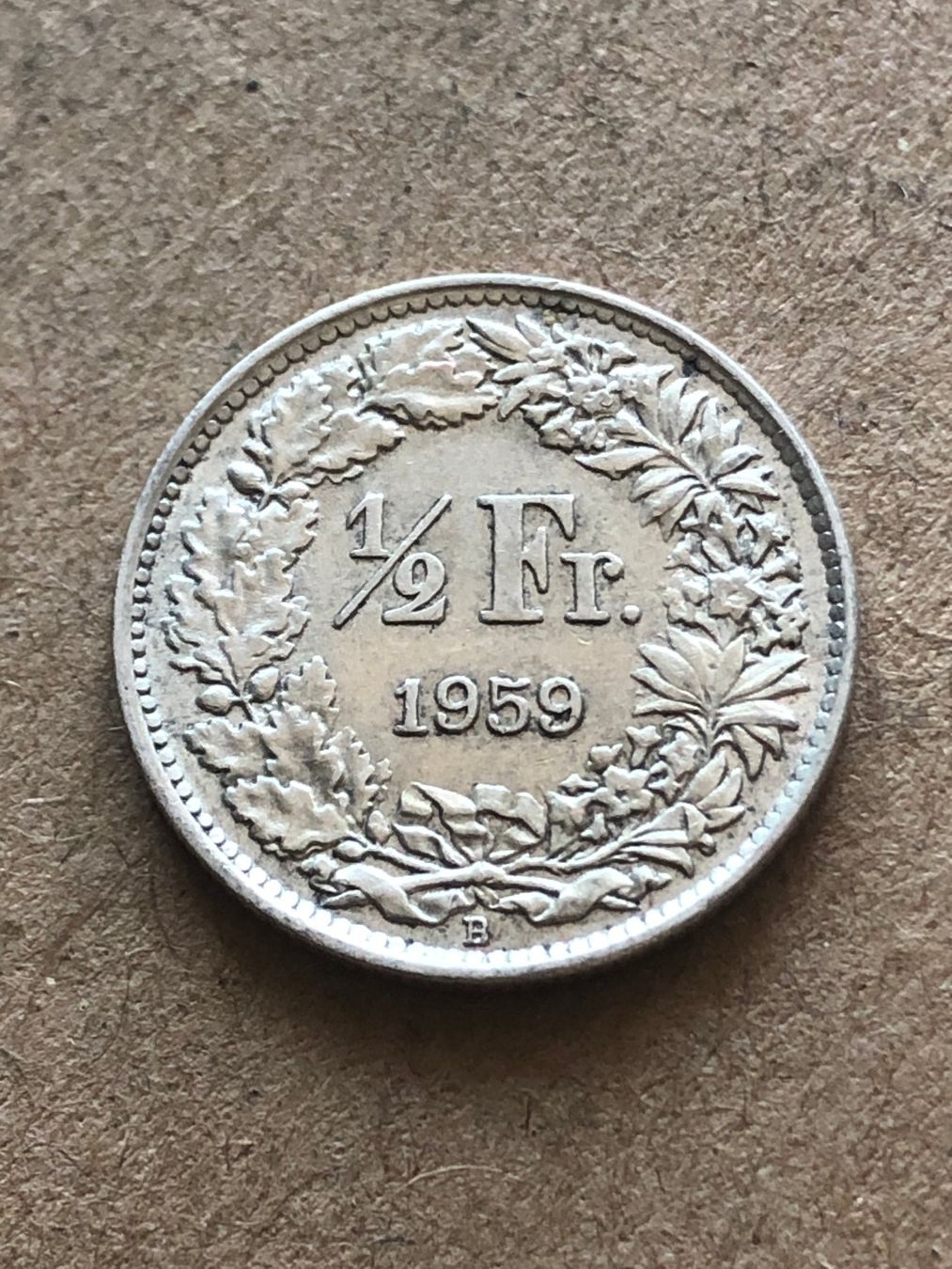 Tutti le monete: 50 Rp. 1959 – Usato da Schötz venduto da Odpa