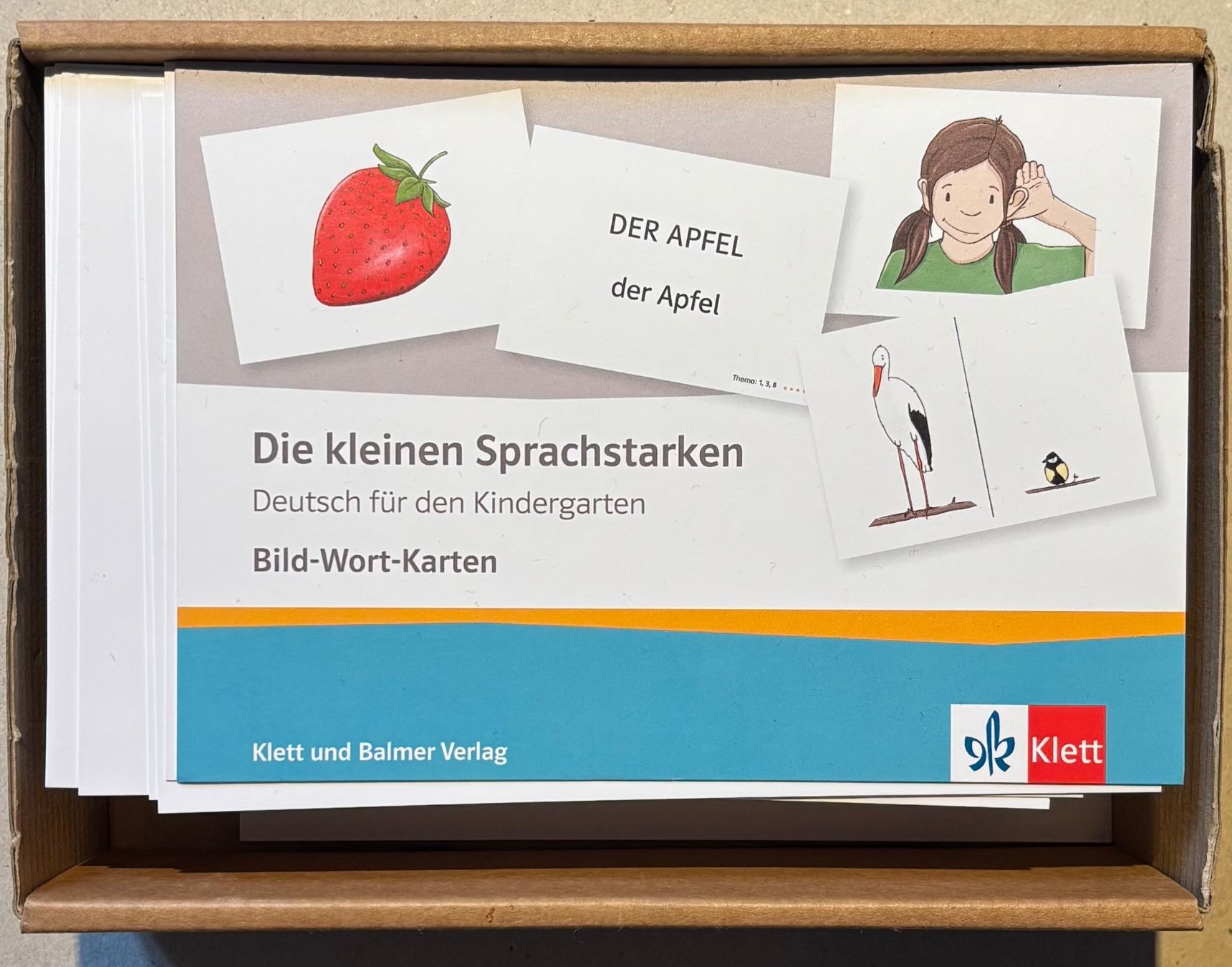 Altro materiale scolastico: Die kleinen Sprachstarken Bild-Wort-Karten – Nuovo (secondo la descrizione) da Bern venduto da adrenalinen