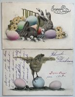 Frohe Ostern / Joyeuses Pâques - 2 Karten