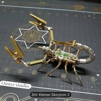 Neues Mechanisches 3D Metall Skorpion Modell klein