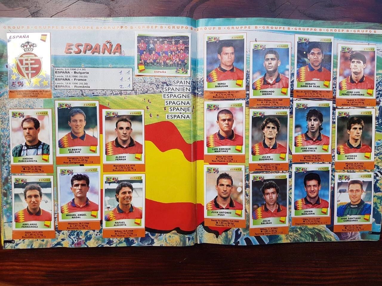 Panini Album: Panini EM 1996 – Usato da Bützberg venduto da Hurricane32 7