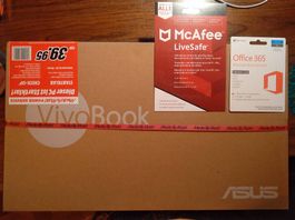 ASUS VivoBook R520UA Sorglospaket mit Office Lizenz