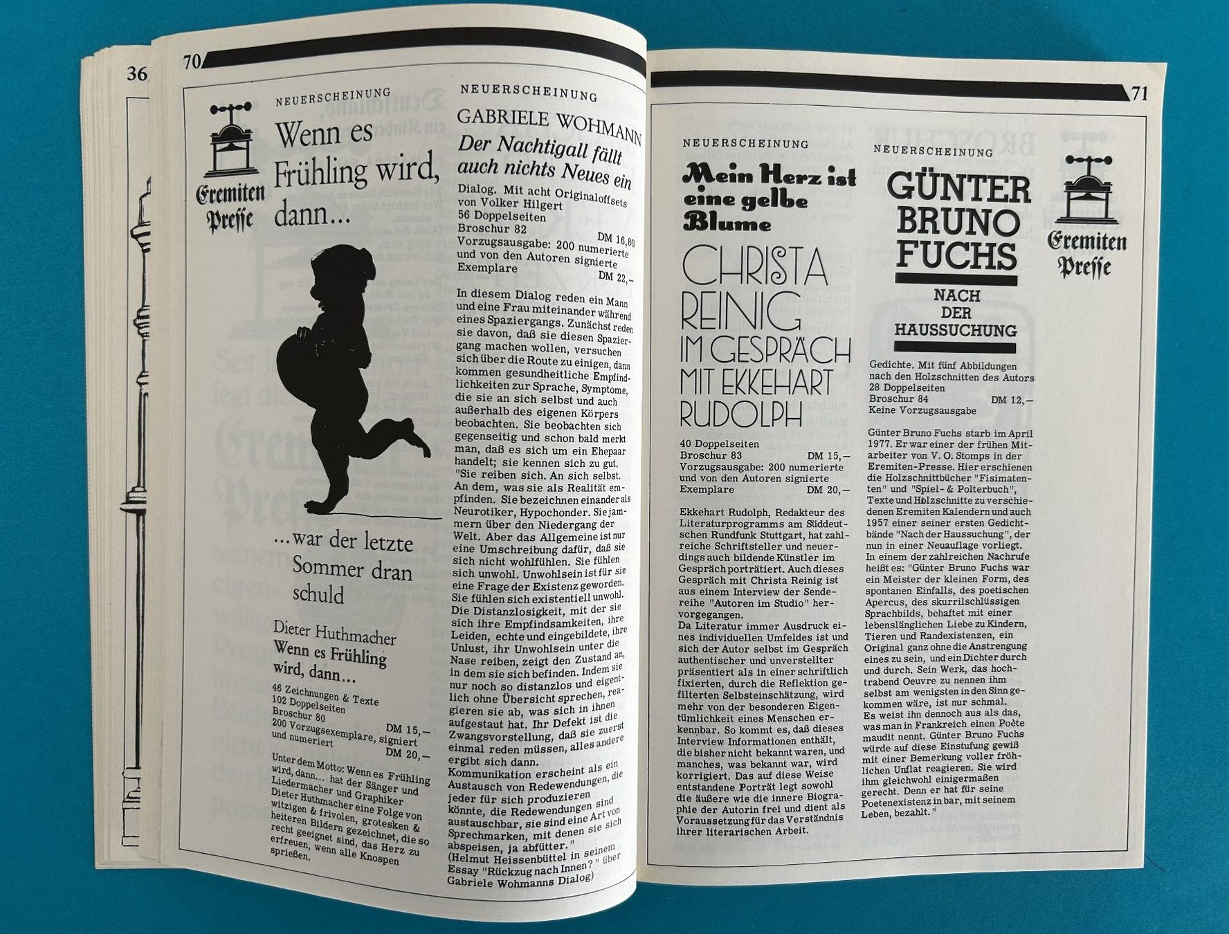 Libri: KATALOG DER MINIPRESSEN 1978/79 – Usato da Zürich venduto da Domus09 5