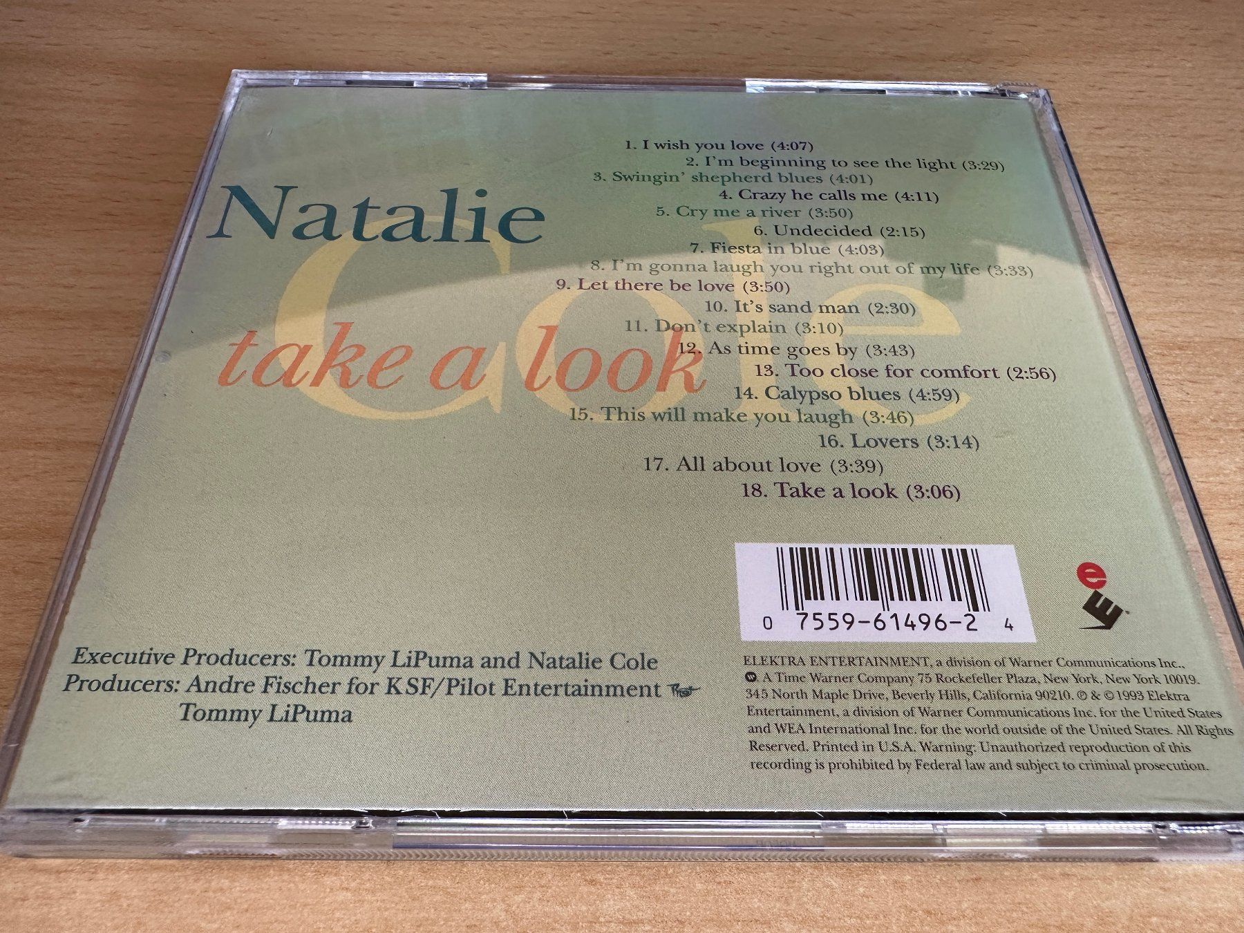 CD: Natalie Cole – Take A Look – Usato da Rikon im Tösstal venduto da Alpenmutz 1