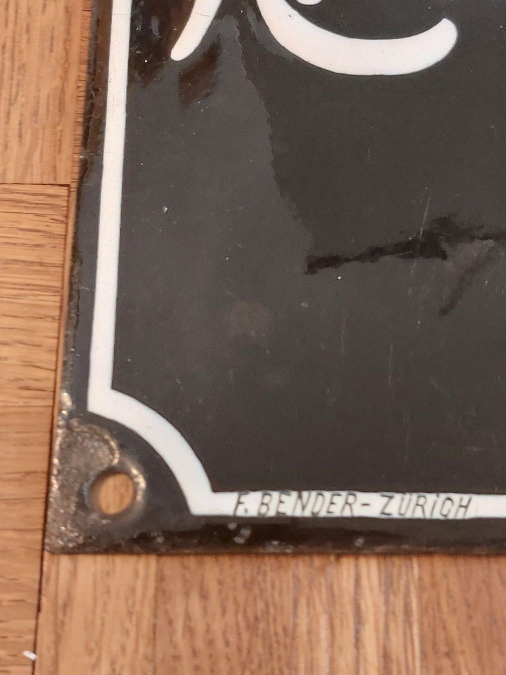 Insegne: Emaille Schild " Kaufmännischer Verein Uzwil" – Usato da Niederuzwil venduto da wolkenlos80 5