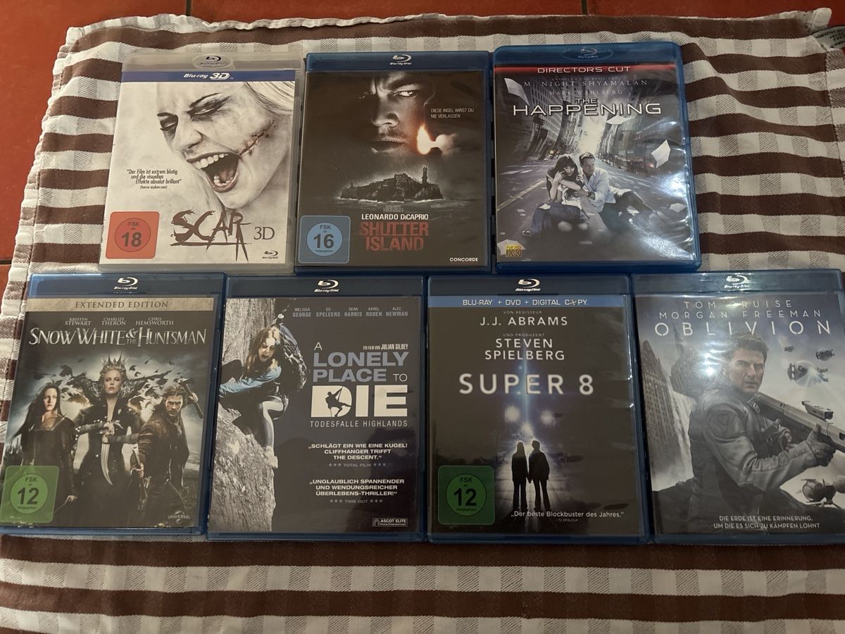 Tutti i DVDs: Blue Ray Disc Sammlung – Usato da Brienz BE venduto da Ravenhart 1