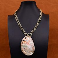 Lua Muschel Perlmutt Halskette Collier Coquillage Nacre 45cm