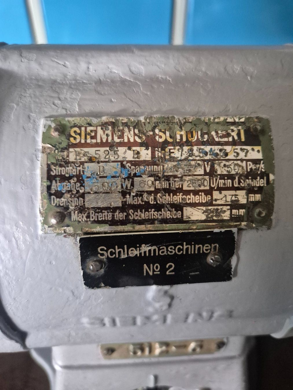 Smerigliatrici & Lucidatrici: Siemens Schuckert Schleifbock 2800U/Min – Usato da Mägenwil venduto da Jan-Han 5