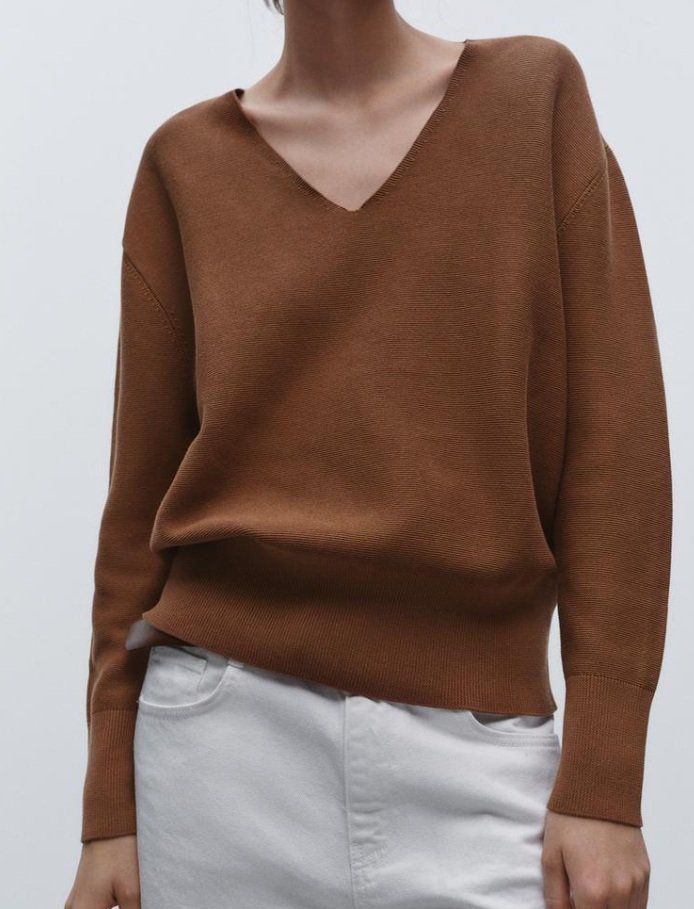 Zara Maglioni & Felpe: ZARA Strickpullover Pullover aus Baumwolle Gr.L (40) NEU – Nuovo e nell'imballaggio originale da Rotkreuz venduto da beltraum 2